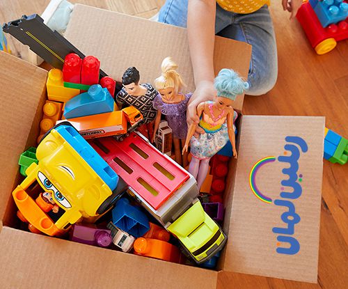 فروشگاه اسباب بازی رنگین کمان